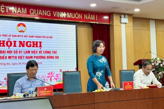 Phường Đống Đa chuẩn bị Đại hội Mặt trận Tổ quốc sau sắp xếp đơn vị hành chính