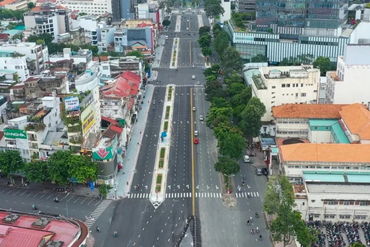TP Hồ Chí Minh: điều chỉnh giao thông đường Lê Lợi từ ngày 5 - 8/9