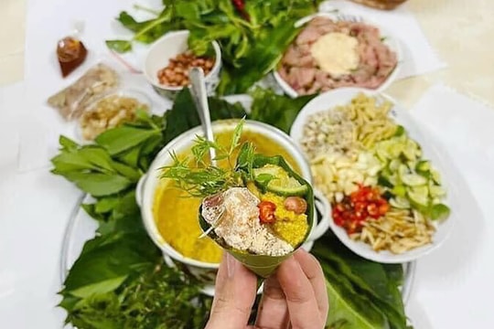 Hấp dẫn gỏi cá mè Quan Sơn