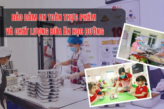 Bảo đảm an toàn thực phẩm và chất lượng bữa ăn học đường