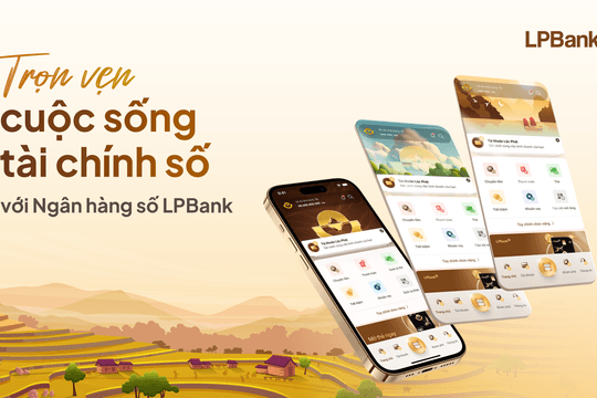 LPBank ra mắt giao diện mới ứng dụng ngân hàng số