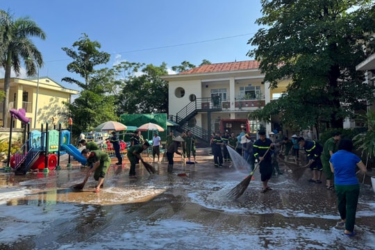 Xuân Mai khẩn trương khắc phục úng ngập