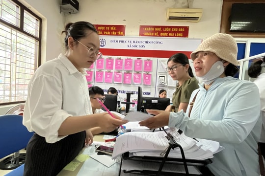 Chính quyền địa phương 2 cấp ở Sóc Sơn vận hành thuận lợi