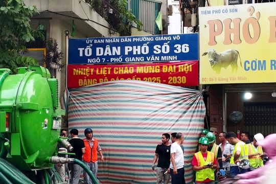 Nhà thầu dự án đường sắt xin lỗi vì hiện tượng trào bùn