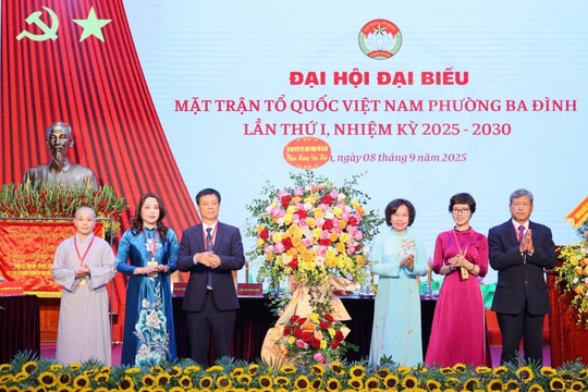 Hà Nội Xây dựng phường Ba Đình đoàn kết, thân thiện, giàu bản sắc văn hóa