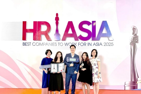 Grab Việt Nam nhận giải thưởng “Nơi làm việc tốt nhất Châu Á năm 2025”