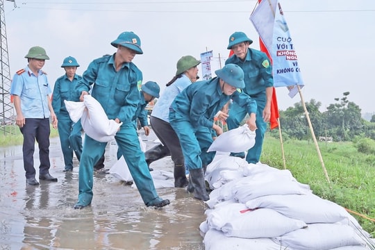Bảo đảm an toàn hệ thống đê điều "Thành trì" quan trọng bảo vệ tính mạng, tài sản Nhân dân