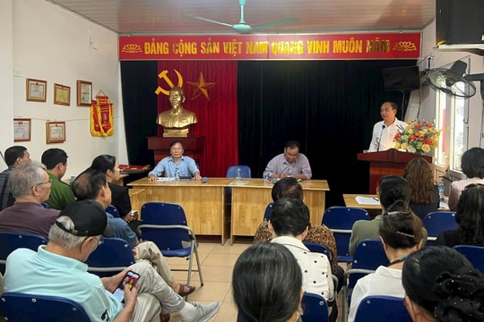 Tây Hồ đổi mới nội dung sinh hoạt chi bộ, giải quyết việc mới, việc khó