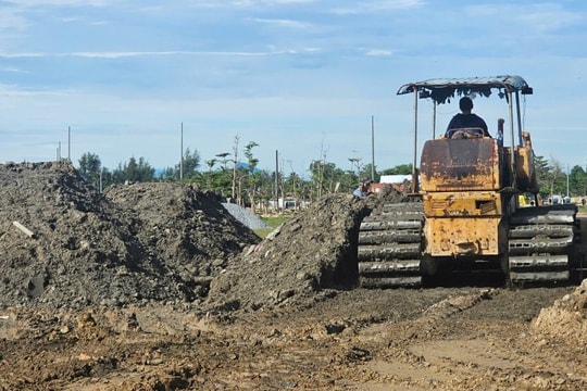 Đà Nẵng Dự án khu đô thị dùng chất thải, xà bần san lấp mặt bằng