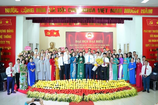 Đại hội đại biểu Mặt trận Tổ quốc Việt Nam xã Ngọc Hồi Tập hợp, xây dựng, phát huy sức mạnh đại đoàn kết toàn dân