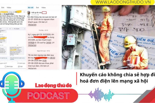 Điểm những tin nổi bật sáng ngày 9/9/2025: Khuyến cáo không chia sẻ hợp đồng, hoá đơn điện lên mạng xã hội