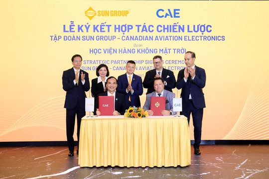 Sun Group “bắt tay” Canadian Aviation Electronics Ltd, phát triển Học viện Hàng không Mặt trời chuẩn quốc tế tại Việt Nam