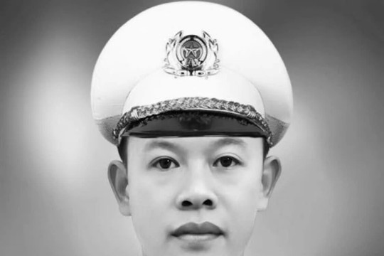 Bộ Công an truy thăng quân hàm Trung tá cho Thiếu tá Công an hy sinh khi làm nhiệm vụ
