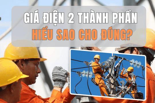 Giá điện 2 thành phần khi nào áp dụng?