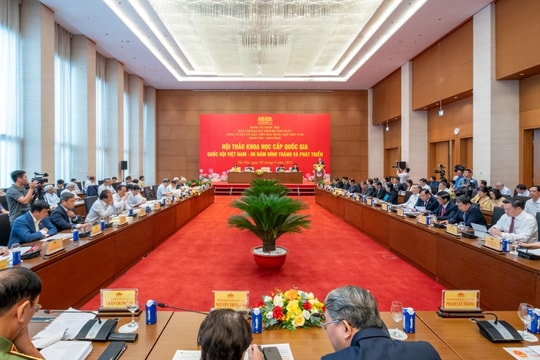 Hội thảo khoa học cấp quốc gia “Quốc hội Việt Nam - 80 năm hình thành và phát triển”: Quốc hội đồng hành cùng dân tộc