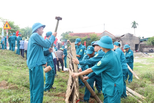 Ba Vì nâng cao kỹ năng cộng đồng phòng, chống thiên tai