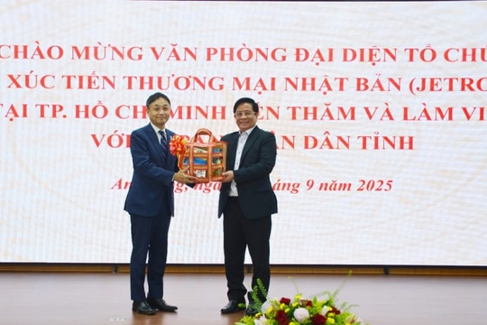 An Giang và JETRO tăng cường hợp tác, mở rộng cơ hội đầu tư