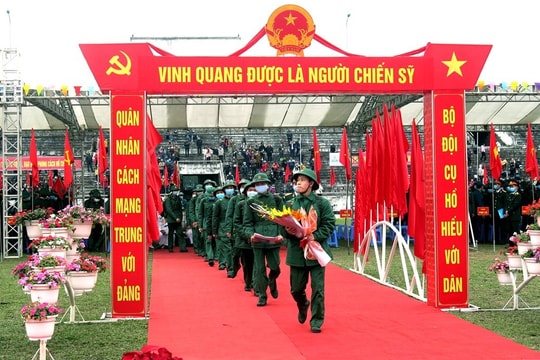 Hà Nội giao chỉ tiêu tuyển quân phù hợp với từng địa phương