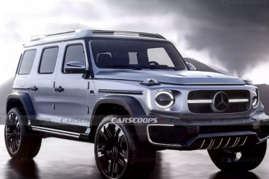 Mercedes hé lộ hình ảnh "tiểu G-Class", khả năng chỉ có bản thuần điện
