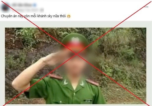 Xử phạt người mặc trang phục công an để "câu view" trên Facebook