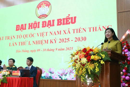 Phát huy truyền thống, góp phần xây dựng con người Tiến Thắng sống văn minh, hiện đại, nghĩa tình