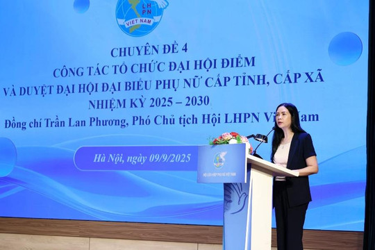  Tổ chức Đại hội điểm, các cấp Hội sẽ có cơ hội để rút ra những bài học kinh nghiệm, khắc phục hạn chế