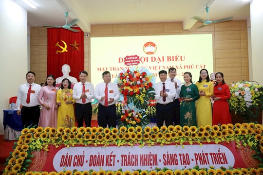 Mặt trận Tổ quốc xã Phú Cát cần phát huy sức mạnh đại đoàn kết xây dựng quê hương giàu đẹp