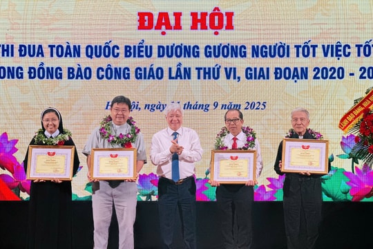 Đồng bào Công giáo Việt Nam: "Sống tốt đời, đẹp đạo", đồng hành cùng dân tộc