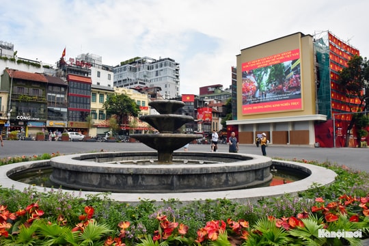 Cận cảnh Quảng trường Đông Kinh Nghĩa Thục với diện mạo mới