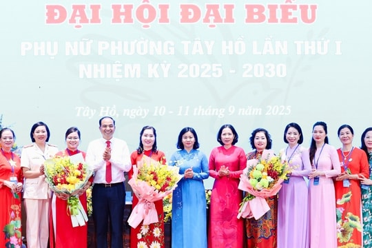 Hà Nội Phụ nữ Tây Hồ đoàn kết, sáng tạo, khẳng định vị thế tiên phong