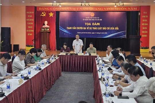 TP Hồ Chí Minh Tham vấn chuyên gia về Dự thảo Luật Báo chí (sửa đổi)