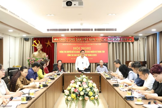 Báo chí Thủ đô tập trung tuyên truyền sâu rộng, toàn diện công tác Đại hội XVIII Đảng bộ thành phố