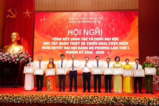 Chung sức xây dựng phường Tây Hồ phát triển toàn diện, văn minh, hiện đại