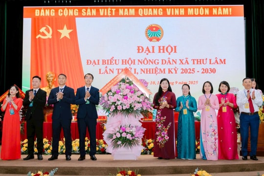 Đại hội đại biểu Hội Nông dân xã Thư Lâm thành công tốt đẹp