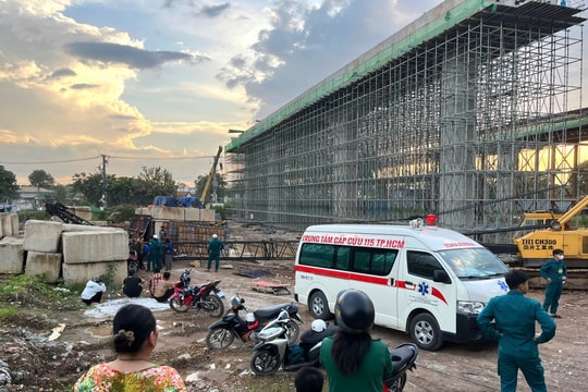 Vụ tai nạn lao động khiến 1 người chết tại dự án vành đai 3 TP.HCM: Thuê cần cẩu đã hết hạn hợp đồng