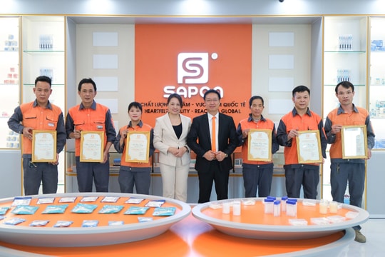 Công ty TNHH Tập đoàn Sapon: Gắn kết người lao động, nâng tầm thương hiệu