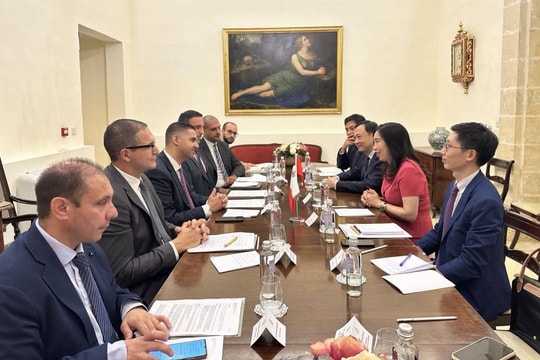 Việt Nam coi trọng và mong muốn tăng cường hợp tác với Malta