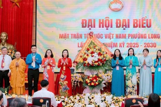 Đại hội MTTQ phường Long Biên: Phát huy truyền thống đoàn kết, đổi mới sáng tạo, phát triển phường văn minh, hiện đại