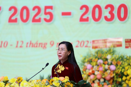 Bà Bùi Thị Quỳnh Vân giữ chức Bí thư Tỉnh ủy Quảng Ngãi nhiệm kỳ 2025-2030