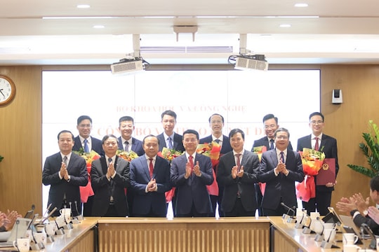 Bộ Khoa học và Công nghệ điều động, bổ nhiệm lãnh đạo 6 đơn vị