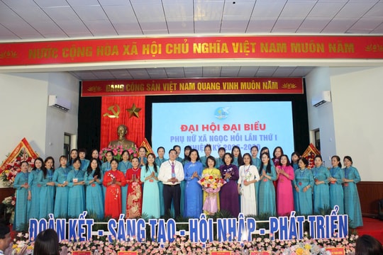 Bà Phạm Thị Bích Thủy giữ chức Chủ tịch Hội Liên hiệp phụ nữ xã Ngọc Hồi
