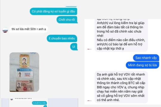 Cảnh giác khi đăng ký tham gia các giải chạy bộ