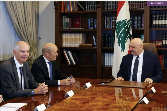 Tổng thống Lebanon kêu gọi Mỹ, Pháp gây sức ép với Israel