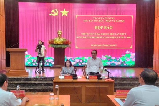 Đại hội đại biểu Đảng bộ thành phố Đà Nẵng nhiệm kì 2025 – 2030 Dấu mốc quan trọng trong chặng đường phát triển mới của TP Đà Nẵng
