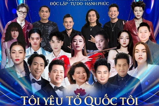 Concert “Tôi yêu Tổ quốc tôi” rực rỡ khép lại Triển lãm Thành tựu Đất nước
