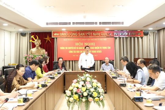 Báo chí Thủ đô tiếp tục khẳng định vai trò là lực lượng xung kích trên mặt trận tư tưởng - văn hoá