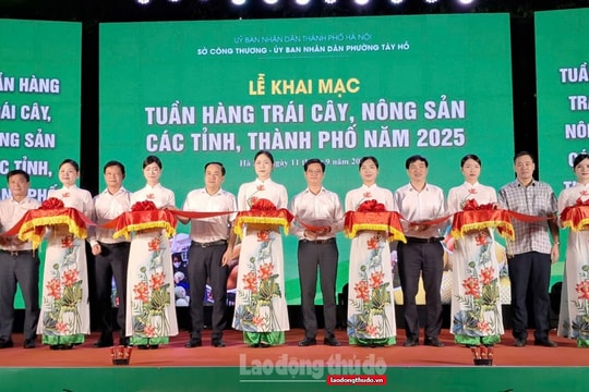 Tuần hàng trái cây, nông sản 2025: Cầu nối quảng bá và tiêu thụ sản phẩm OCOP