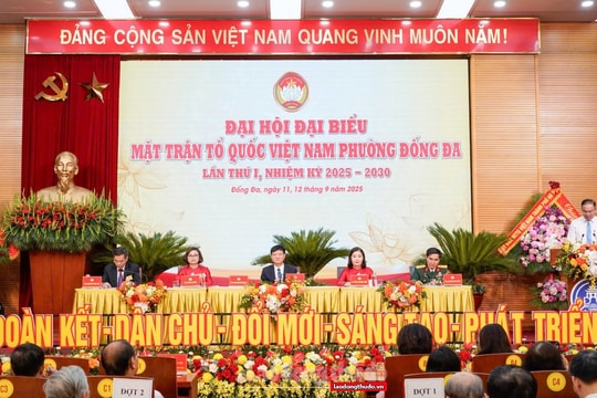 Đại hội MTTQ phường Đống Đa: Nâng cao vai trò trong hệ thống chính trị hai cấp