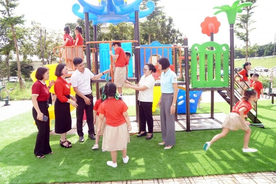 Phường Long Biên khánh thành công trình “Sân chơi cộng đồng”