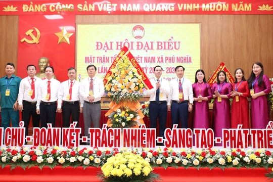 Mặt trận Tổ quốc xã Phú Nghĩa: Nâng cao vai trò nòng cốt, phát huy sức mạnh nhân dân